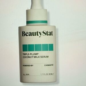 BeautyStat Coconut Milk Serum in White and Teal